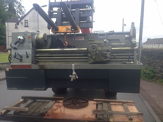 Colchester Mascot Lathe First lift