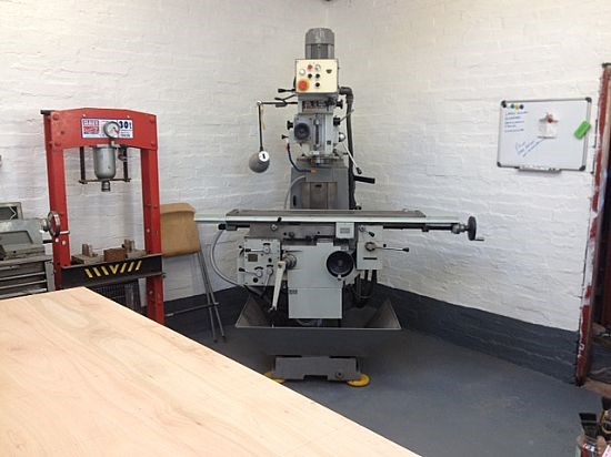 Milling Machine in Place