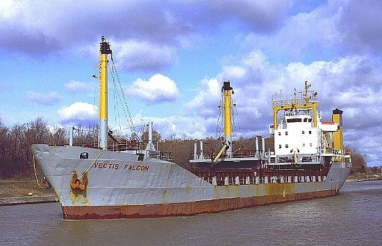 MV Vectus Falcon-My first vessel.