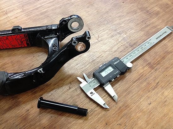 Mountain Bike swinging arm repair