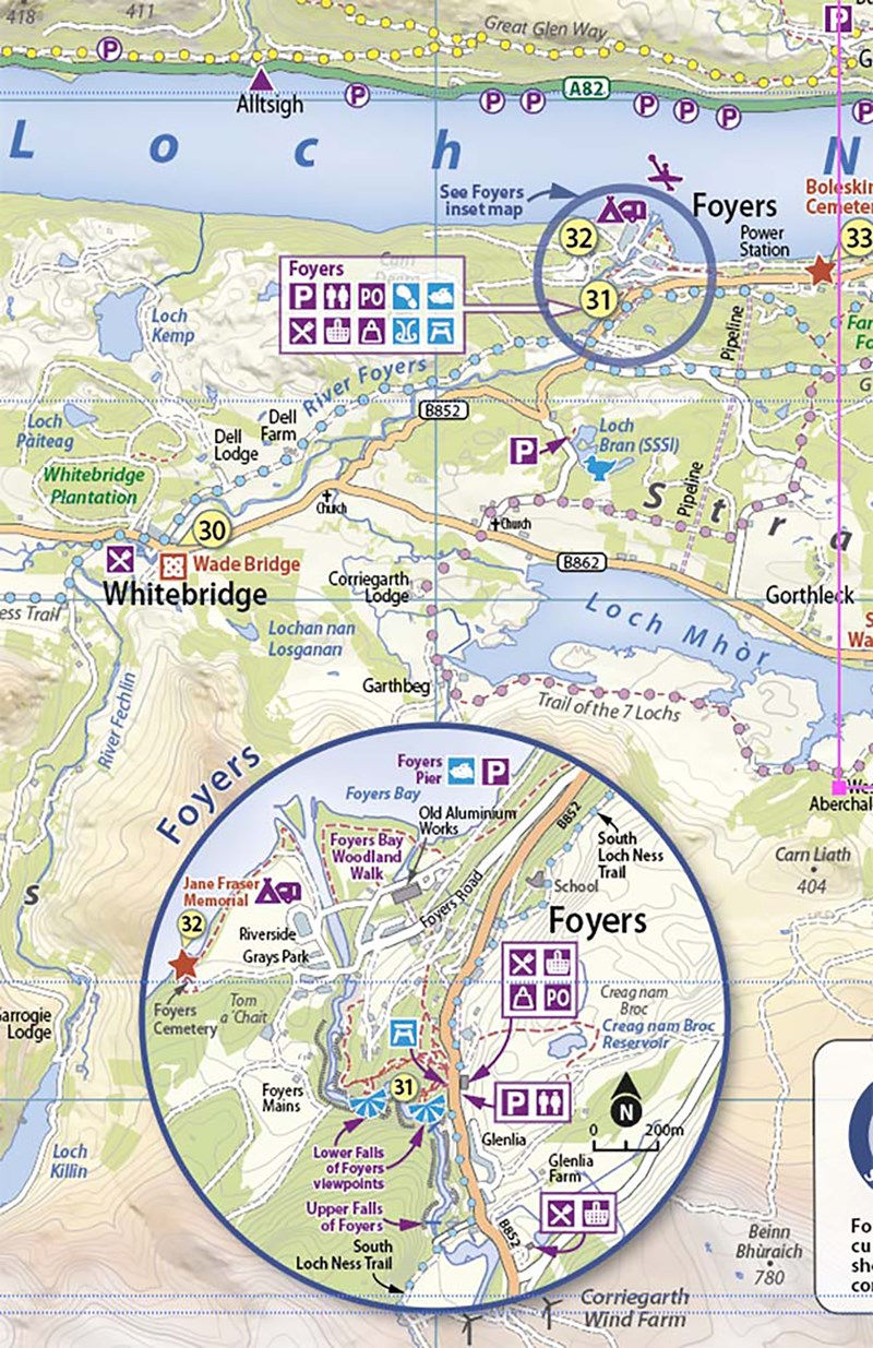 Map inset detail