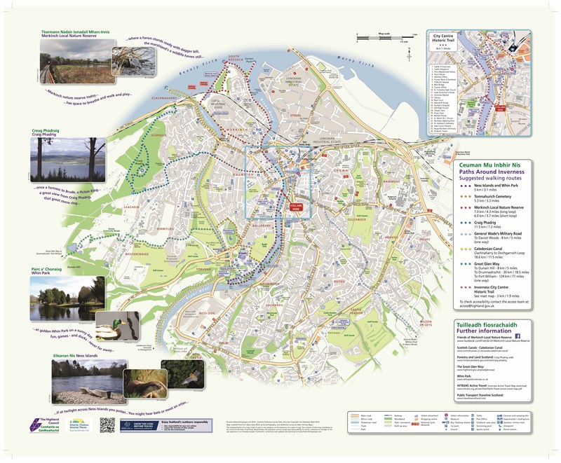 PATHS AROUND INVERNESS