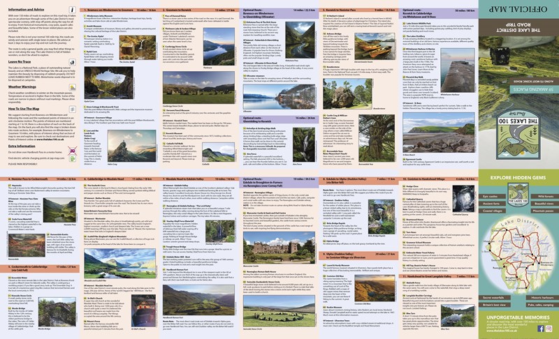 Lakes 100 Route Guide