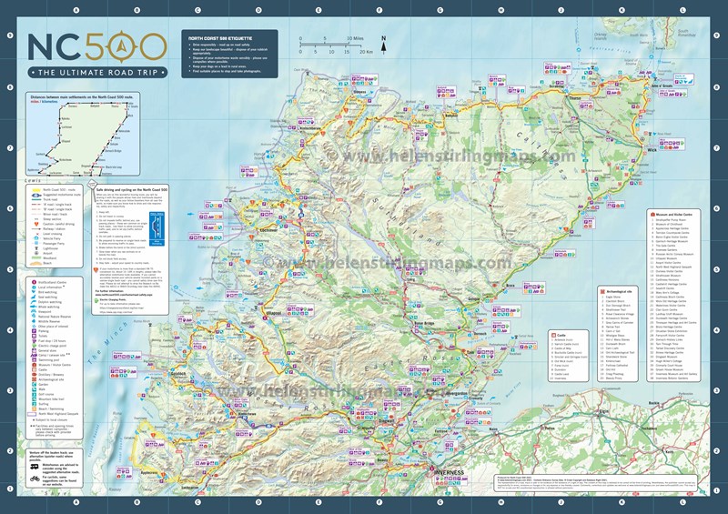 Helen Stirling Maps | Route Maps and Visitor Guides