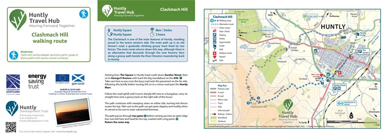 Clashmach Hill_walk_route card