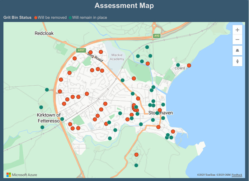 Grit Bin Map