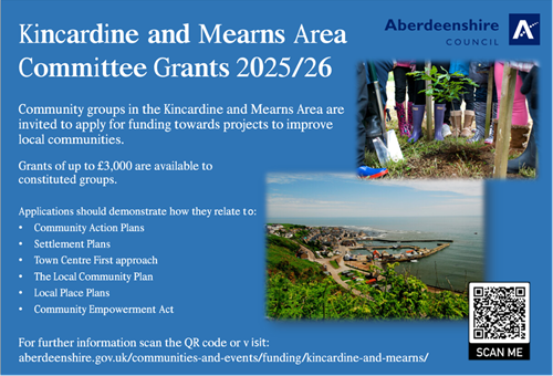 Kincardine & Mearns Area Committee Grants
