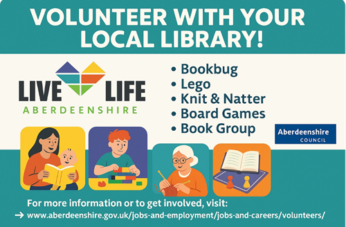Volunteering in Stonehaven Library