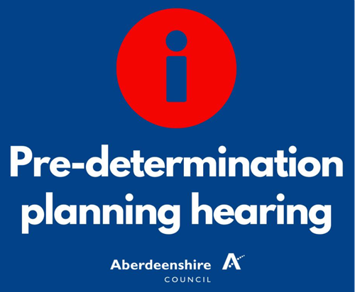 Pre-determination hearing for proposed construction and operation of 400 kV air insulated substation at Fetteresso Forest, Stonehaven
