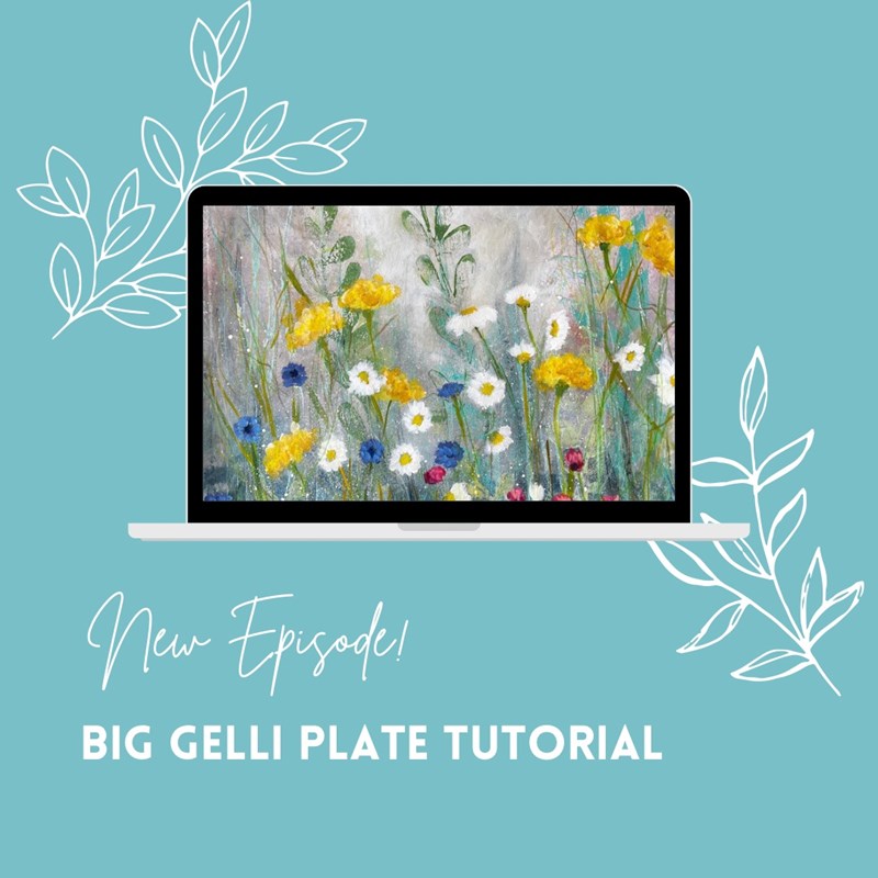Big Gelli Plate Demo