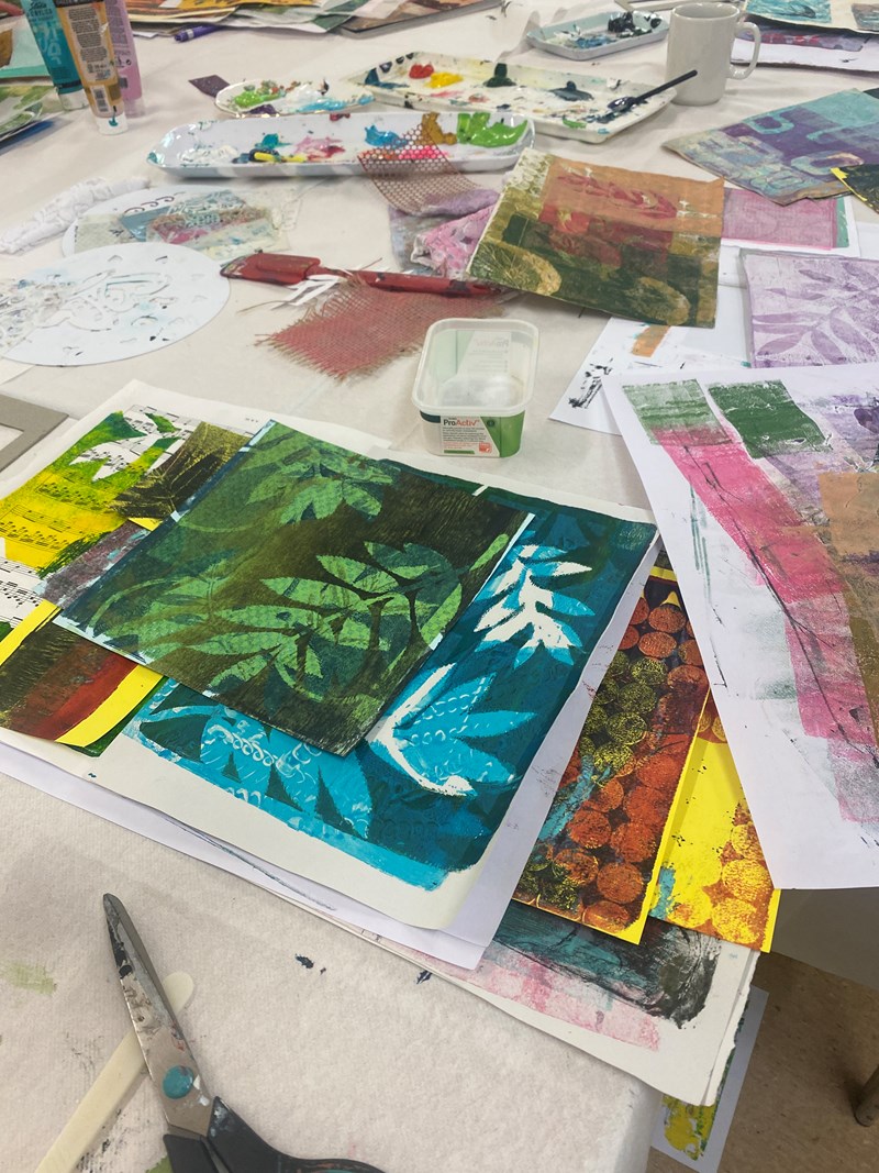 Gelli print workshop 26/07/25