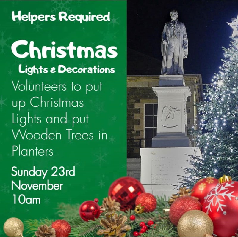 Call for Christmas Lights volunteers, 23 Nov