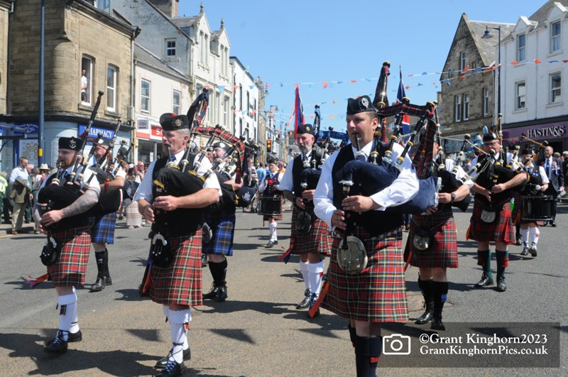 The Pipe Band (Photo: Grant Kinghorn)