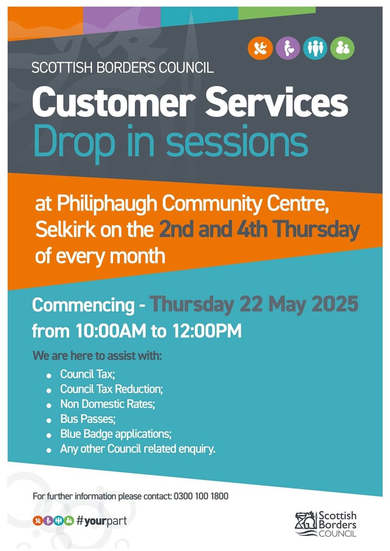 Council Opens Dropin Centre at Philiphaugh   see News