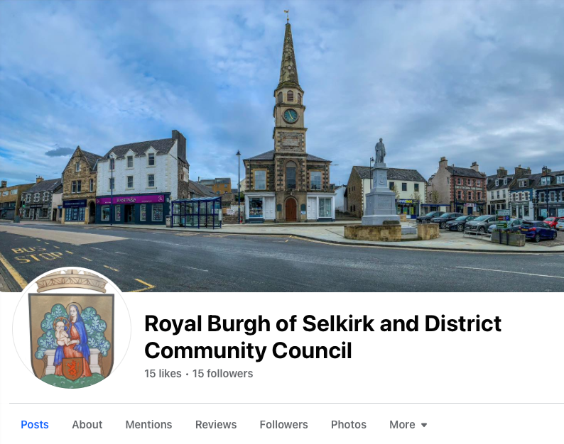 Community Council Facebook page launched - see News