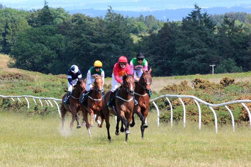 Racing at the Gala Rig