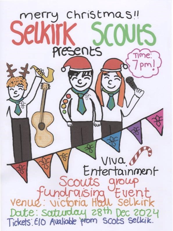 Scouts Fundraising Event, 28 Dec - see Calendar