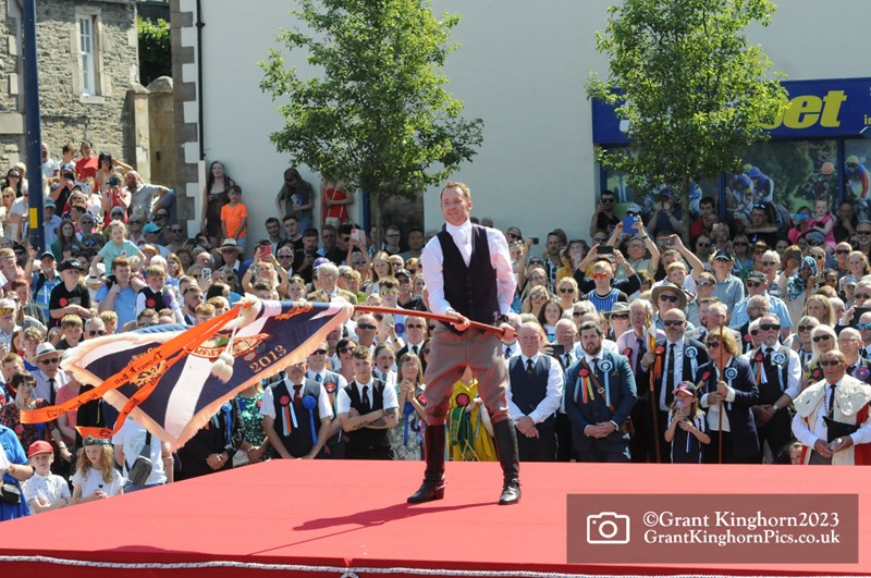 2023 Standard Bearer Thomas Bell casting (Photo: Grant Kinghorn)