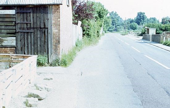 Norris Road Towards Murcott Road Summer 1980 Credit: Peter Moore