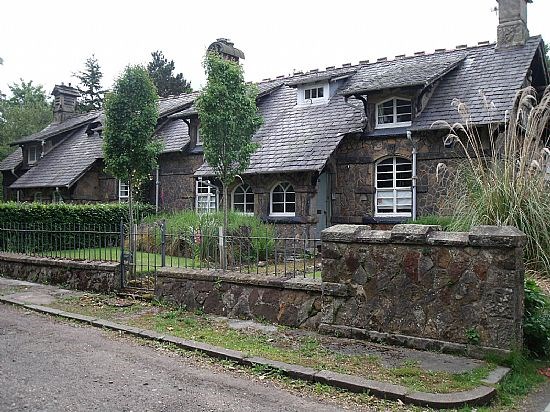Cottages by James Gowans in Redhall Bank Road, Edinburgh