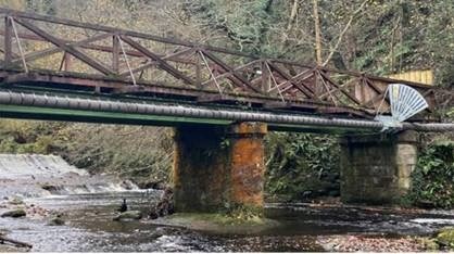 Redhall Weir Bridge Update