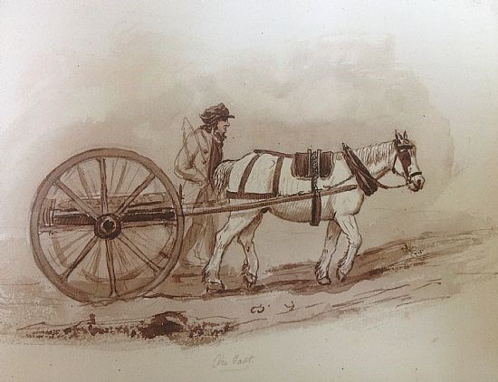 Lead being transported
