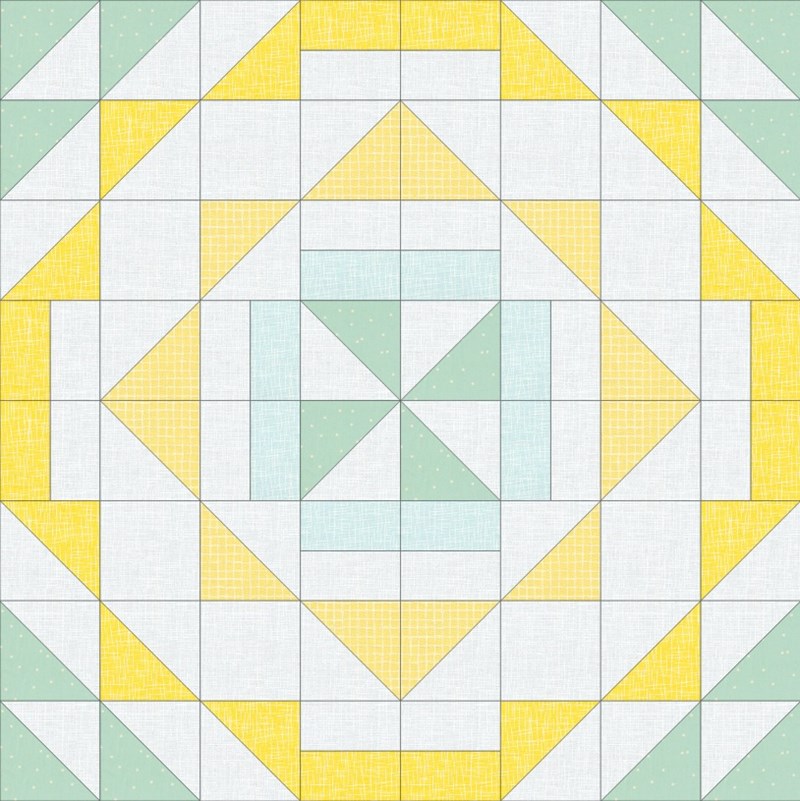 Buttercup Charm Quilt