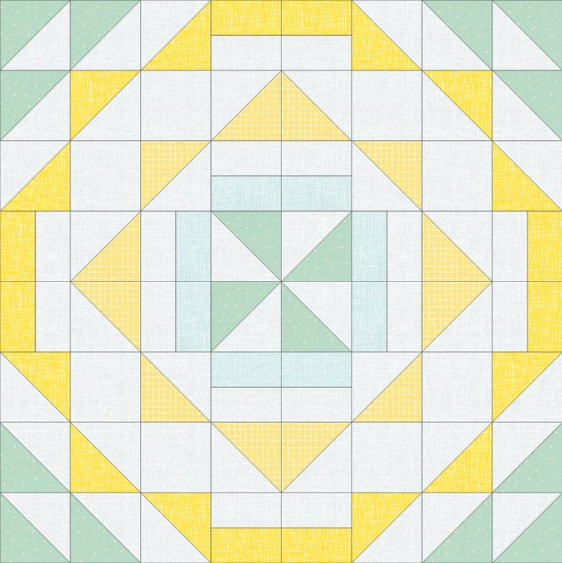 Buttercup Charm Quilt