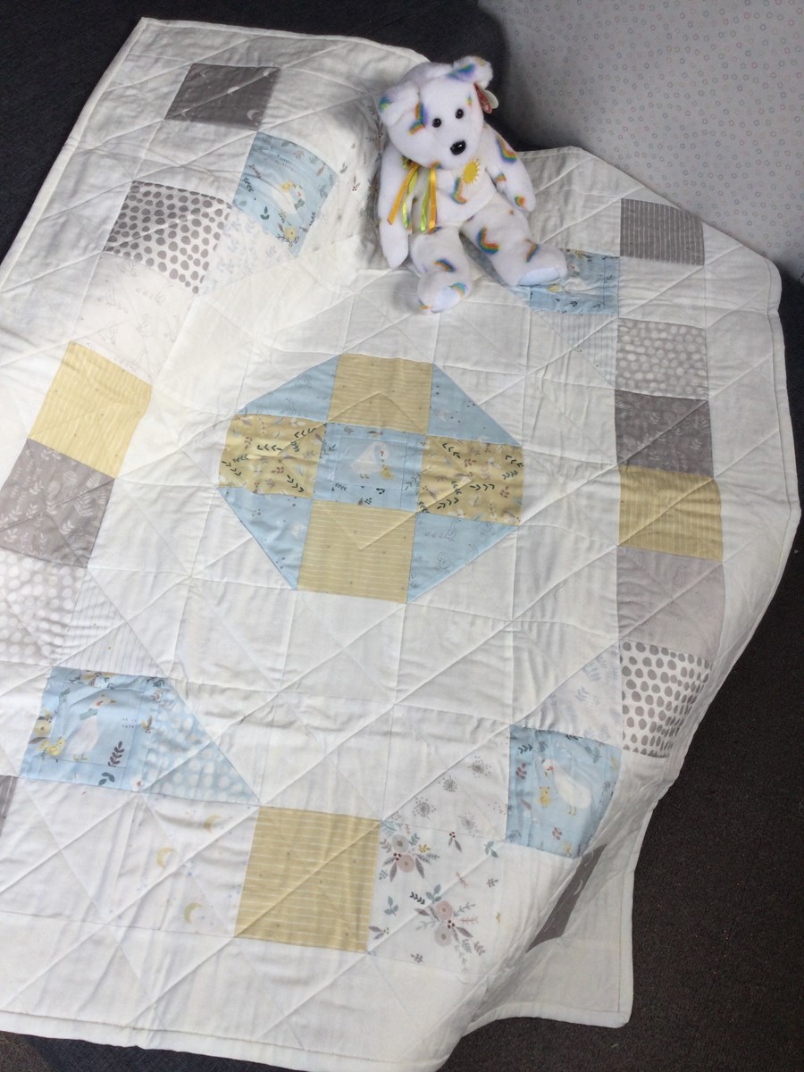 Little Ducks Large Cot Quilt