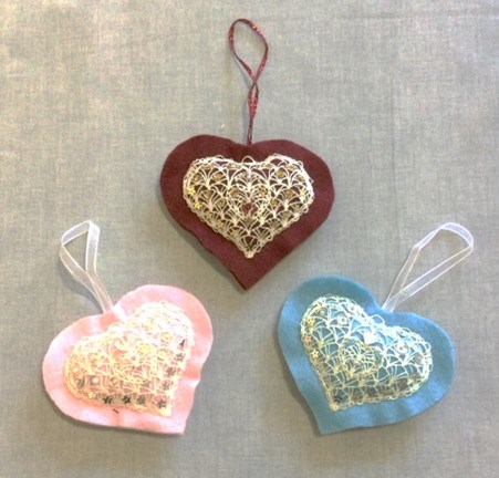 Tree decorations Hearts