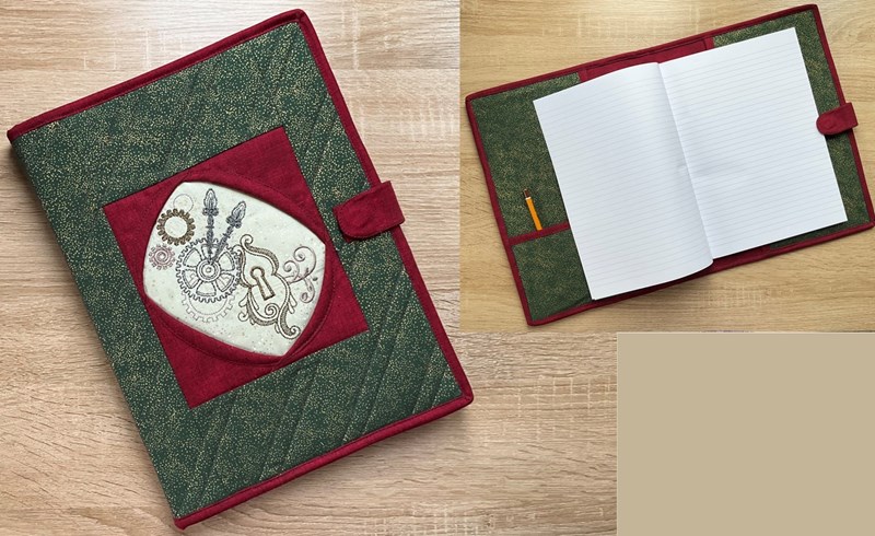 Steampunk Folio Lock