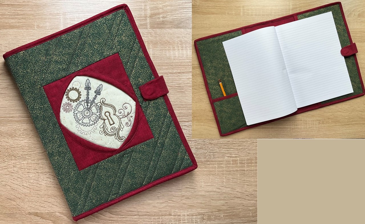 Steampunk Folio Lock