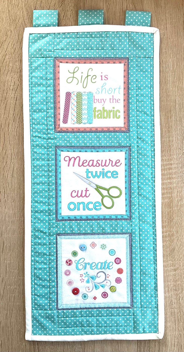 Life is Short wall hanging