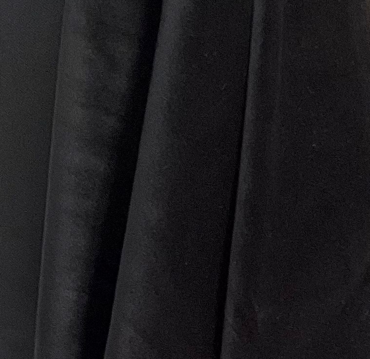 Black Cotton Velvet