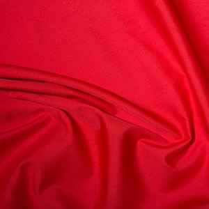 Polycotton   Red