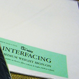Iron on interfacing pack