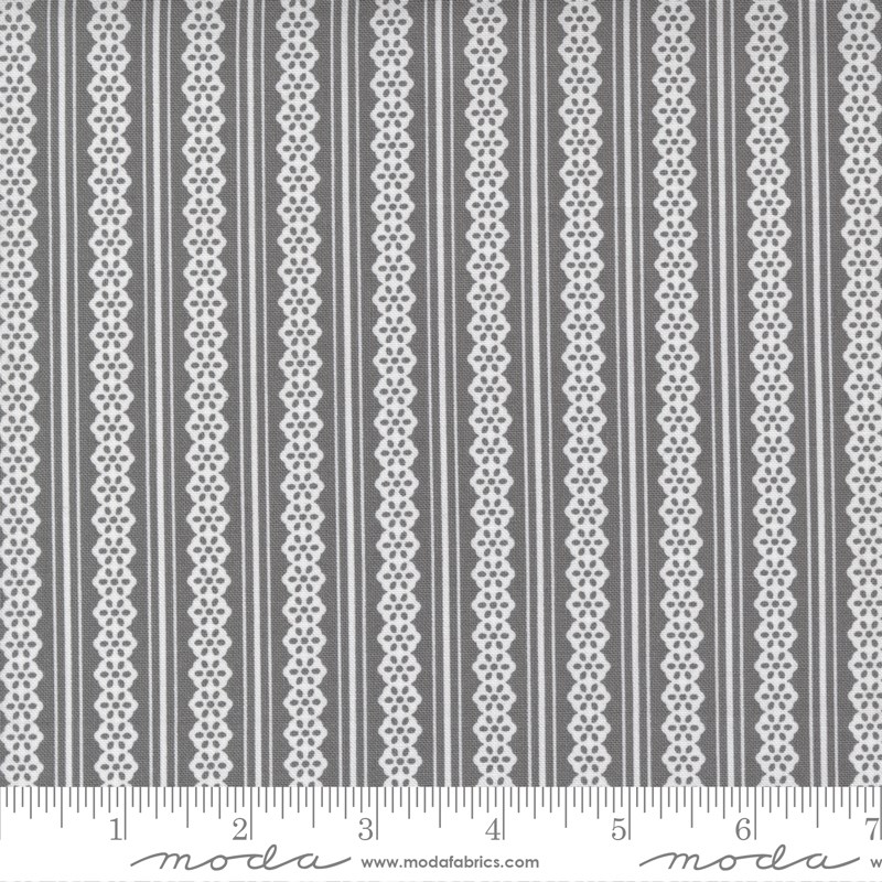 Buttercup & Slate Stripe Slate