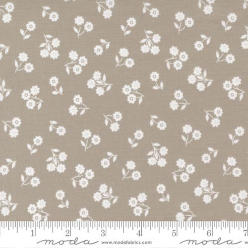Country rose Floral Taupe