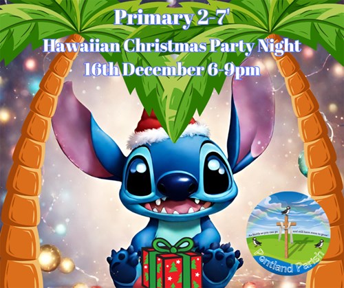 Hawaiian Christmas Party