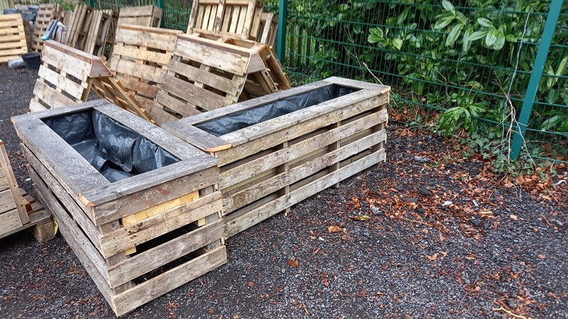 Planters for Hilton Nursery