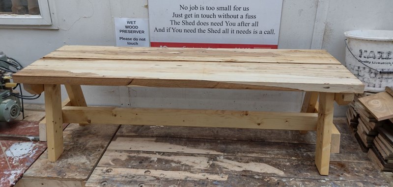 A new bench for the Botanic Gardens