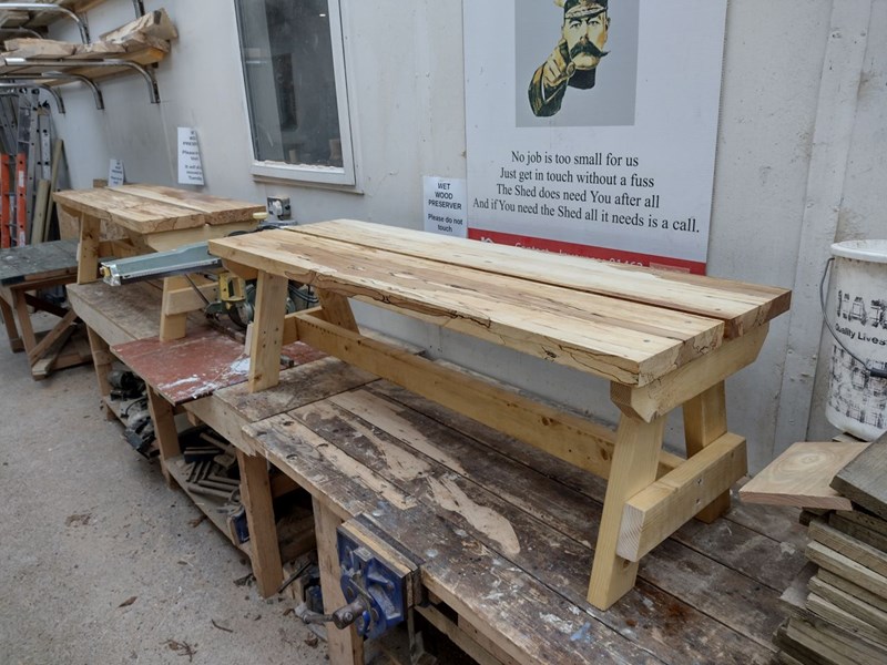 A new bench for the Botanic Gardens