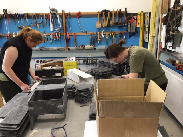 Building Manx Shearwater Nest Boxes