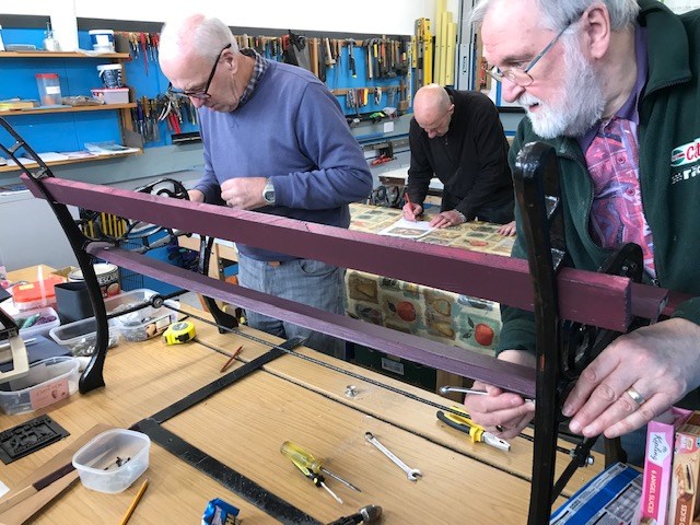 Rebuilding a bench