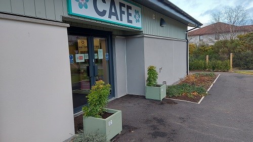 Planters at the Haven Centre