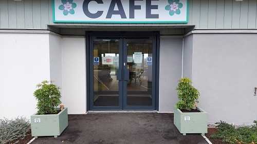 Planters at the Haven Centre