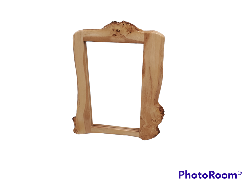 Scottish oak mirror 600mm x 850mm £150
