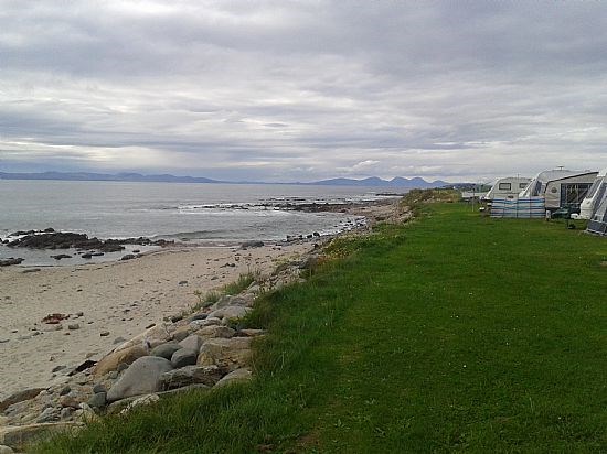 A view of the islands from your tent or caravan