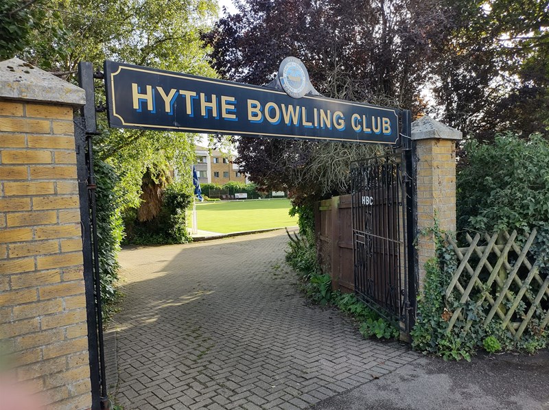 Entrance to the club