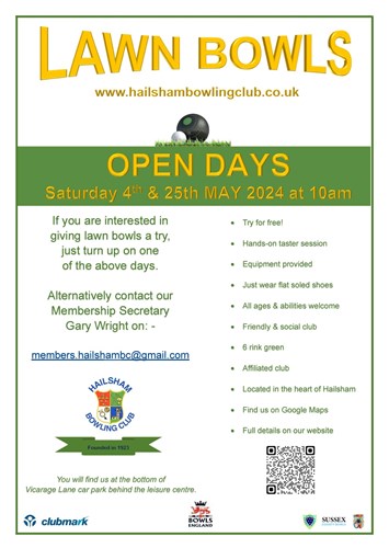 Open Days Coming Soon!